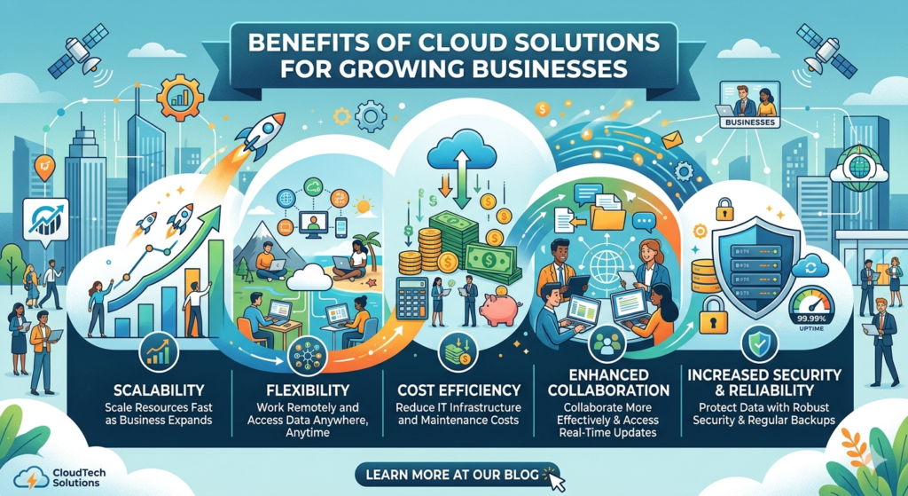 Benefits of Cloud Solutions for Growing Businesses