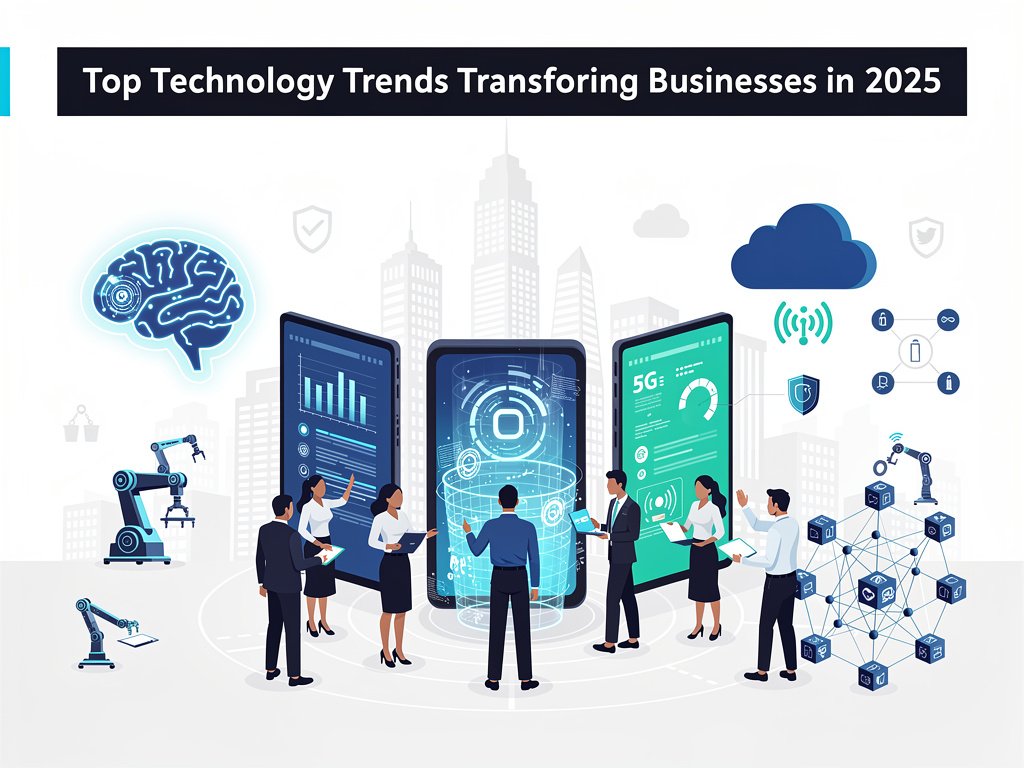 Top Technology Trends Transforming Businesses in 2025