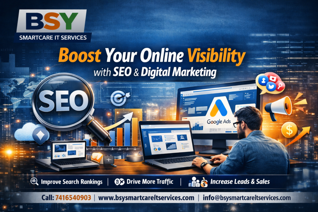 Boost Your Online Visibility with SEO & Digital Marketing