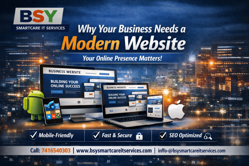 Why Your Business Needs a Modern Website
